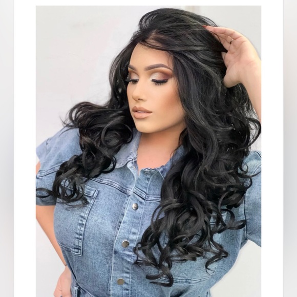 Angelix Beauty Accessories New Sentual Lace Front Wig Free Part By